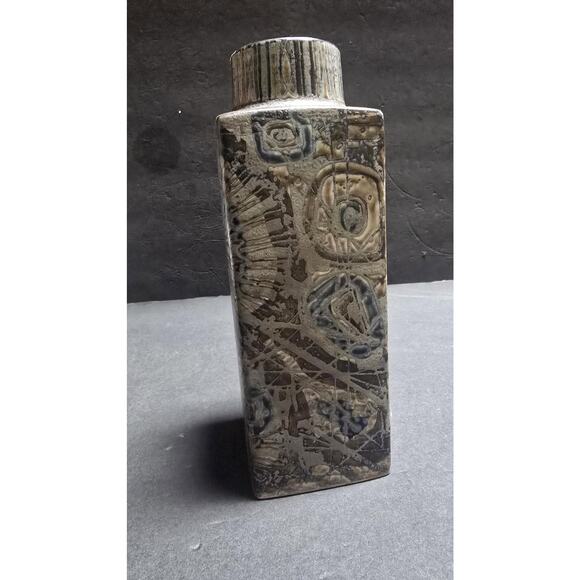 Vintage Royal Copenhagen Baca Fajance Bottle Vase 870/3259 Nils Thorsson Denmark - Picture 2 of 8